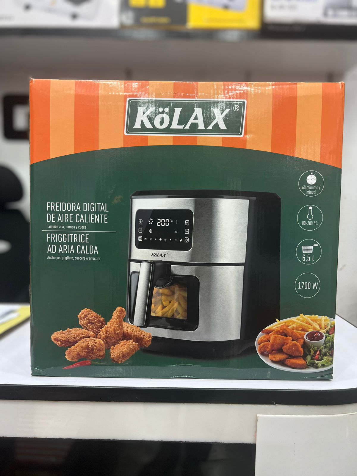 Kölax Digital Air Fryer – 6.5L