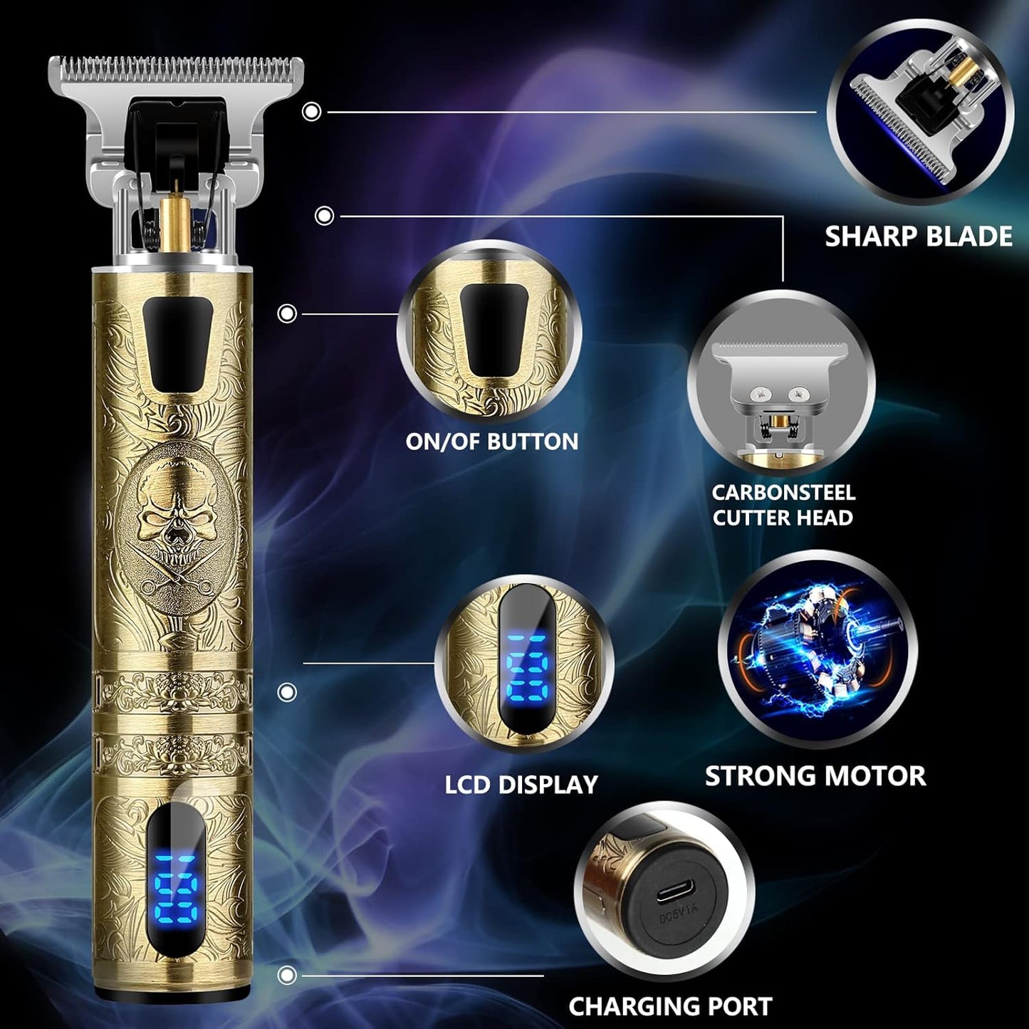 Vintage T9 Professional Hair Clipper