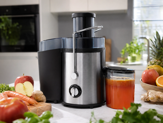 Silver Crest Electric Juicer High Performance Stainless Steel Juicing System