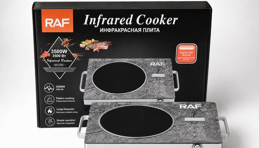 RAF Infrared Electric Cooker – 3500W High Power Digital Cooking Stove