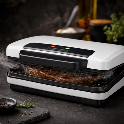 ORVICA 8-in-1 Sandwich Maker  Multi-Function Grill & Snack Maker