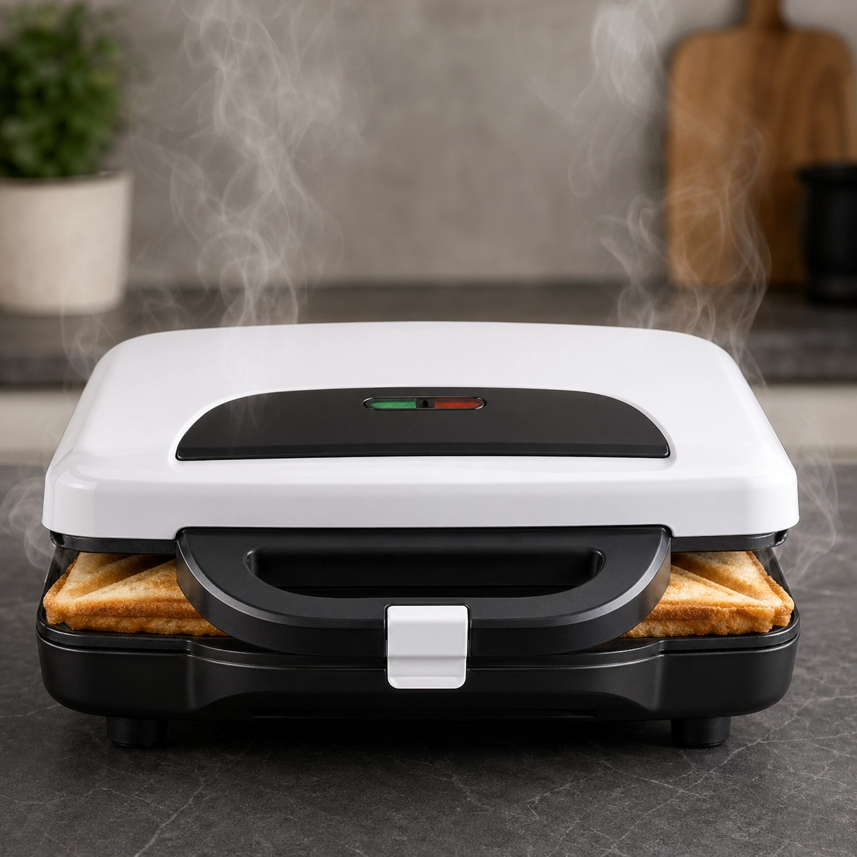 ORVICA 8-in-1 Sandwich Maker  Multi-Function Grill & Snack Maker