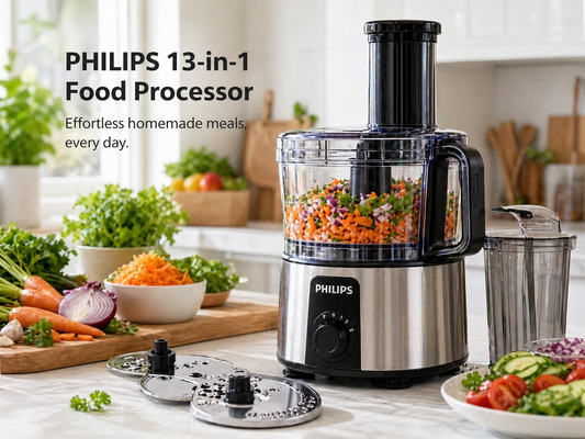 Philips 13-in-1 Multifunctional Food Processor