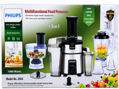 Philips 13-in-1 Multifunctional Food Processor