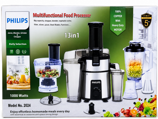 Philips 13-in-1 Multifunctional Food Processor