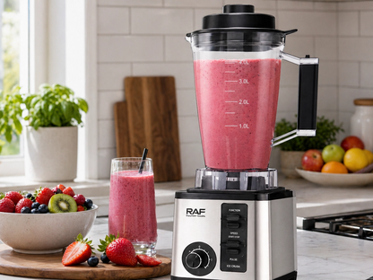 RAF 8-in-1 Electric Blender 4.0L  High Power Food Processor & Juicer System
