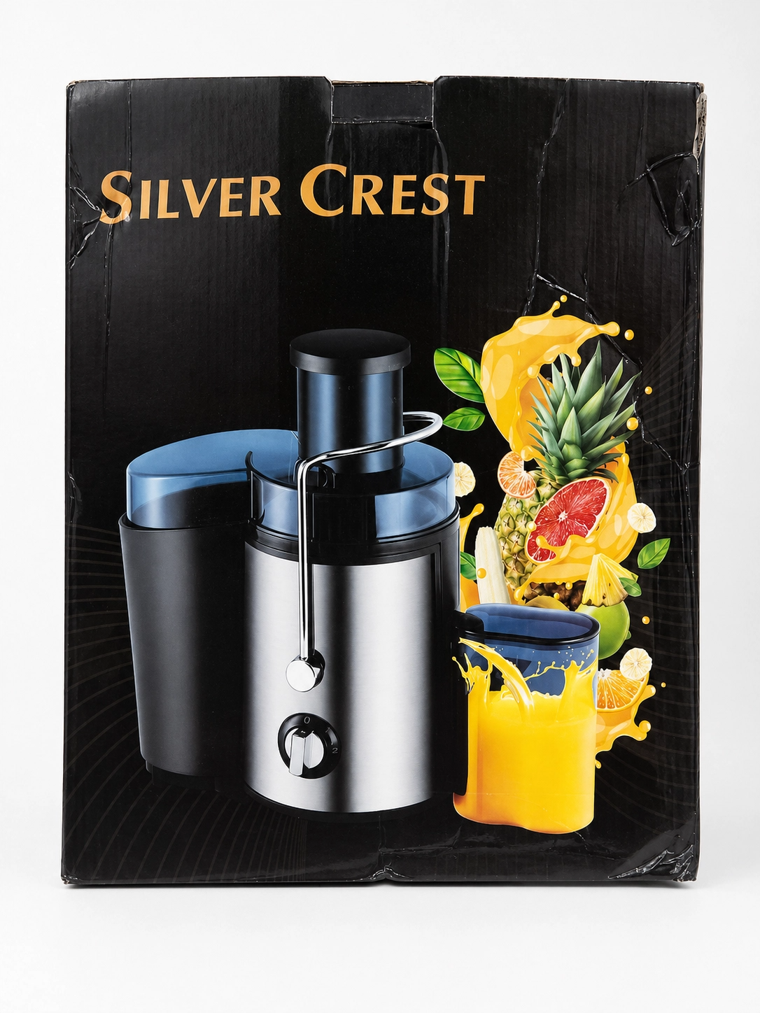 Silver Crest Electric Juicer  High Performance Stainless Steel Juicing System